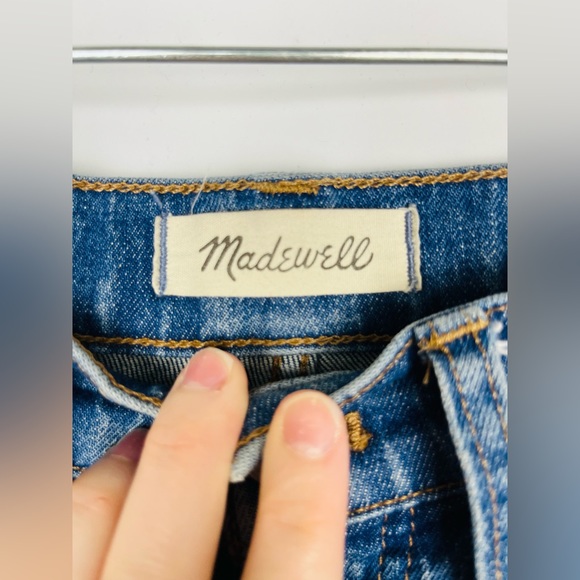 Madewell High Rise Balloon Jeans Medium Wash Size 25 - Picture 2 of 8